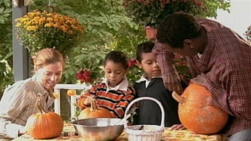 Pumpkins On Halloween