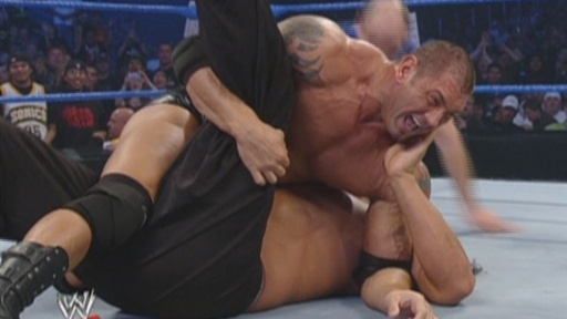Batista and Kane Vs. The Great Khali and MVP