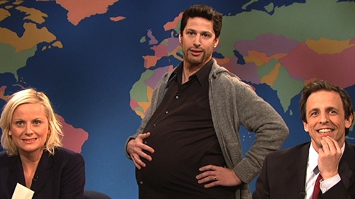 Weekend Update: Pregnant Man Video