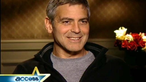George Clooney "Embarrassed" to Direct Himself Video