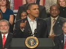 Obama Takes Tougher Tone