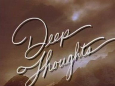 Deep Thoughts: Cliff Jump