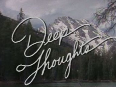 Deep Thoughts: Spirit