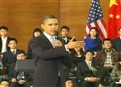 In China, Obama Calls for 'Non-censorship' picture