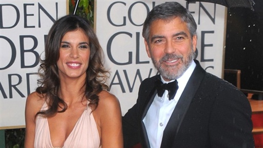 2010 Golden Globes Red Carpet: George Clooney & Elisabetta Canal Video