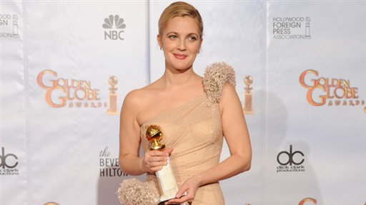 2010 Golden Globes: Backstage With Drew Barrymore Video