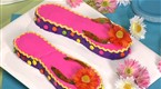 Howdini: How to Make a Flip Flops Cake
