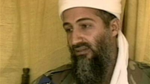 Photo of Osama Bin Laden electing Osama Ben Laden. Photo of Osama Bin Laden