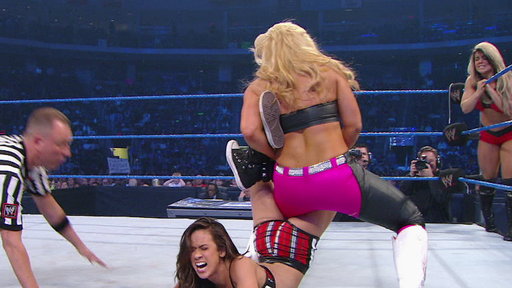 AJ & Kaitlyn vs. Beth Phoenix & Natalya