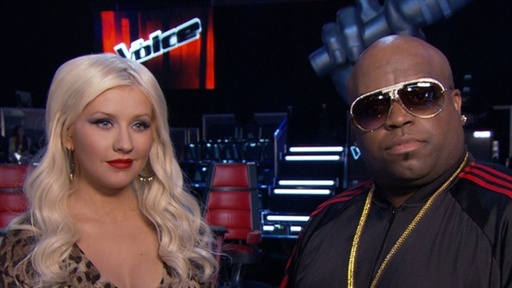 Christina Aguilera & Cee Lo Raise Their 'Voice' Video