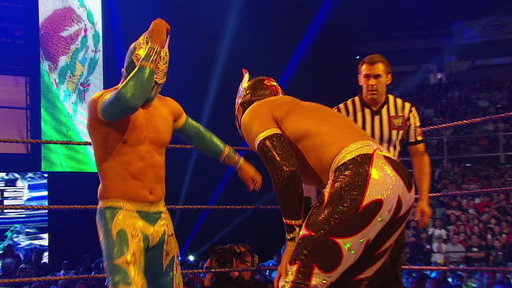 Sin Cara (Azul) vs. Sin Cara (Negro)