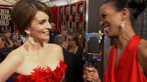 2011 Screen Actors Guild Awards: Tina Fey Has Hairy Man Arms?