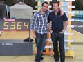 The Jay Leno Show - Dane Cook Post-Race