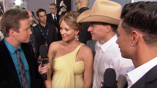 2011 Grammy Awards: Jewel Shows Off Her Baby Bump Video
