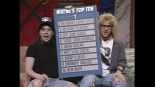 Wayne's World Cold Opening Video