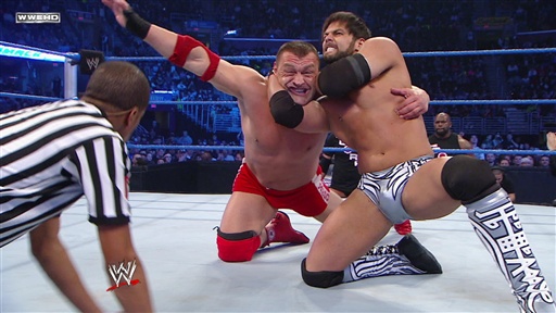 Santino Marella & Vladimir Kozlov Vs. Justin Gabriel & Heath Sla Video