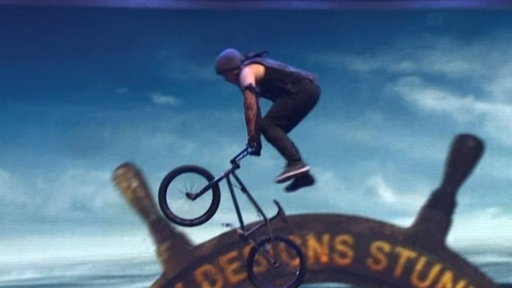 Yellow Designs Stunt Team Takes the Stage