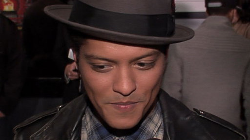 Grammy Nominations Concert: Bruno Mars Reacts to His Big Year