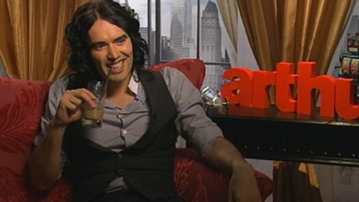 Russell Brand Talks 'Arthur'