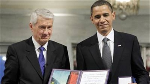 Obama Accepts Nobel Peace Prize
