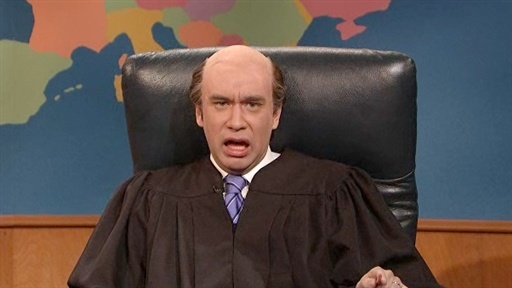 Weekend Update:  Weepy Judge 2 Video