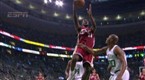 NBA: LeBron James Tips the Ball Away and Drives to the Other End For the Score