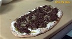 CHIC.TV Dining: Pizzetta with ricotta cheese, olive tapenade and artichoke
