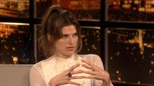 Description Part 1 of Jimmy Kimmel's interview with Lake Bell