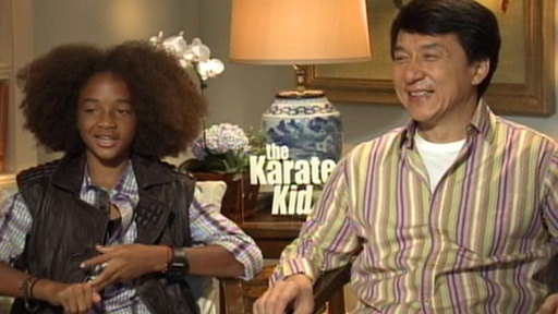 Jaden Smith & Jackie Chan Kick It in 'the Karate Kid' Video