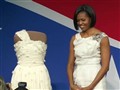 First Lady Puts Inaugural Gown On Display