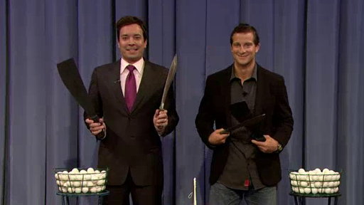 Machete Pong vs. Bear Grylls
