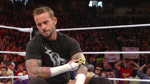 by WWE CM Punk and The Nexus take out John Cena