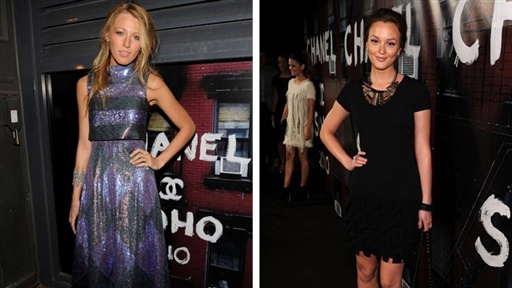 'Gossip Girl's' Blake Lively & Leighton Meester Get Glam