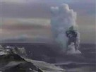 Ash Plume from Volcano Slows