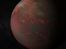 Pluto Red Outpost on the Final Frontier