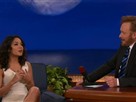 Vanessa Hudgens Scares Conan O'Brien with Ewok Look!