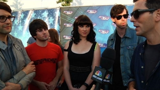 Finale Red Carpet: Cobra Starship
