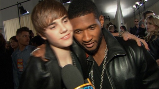 2010 American Music Awards: Justin Bieber Makes Usher Proud Video