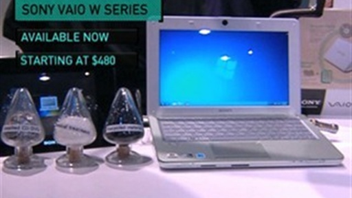 CES 2010: Sony’s Eco-Friendly Notebook, 3D Gaming, 3D Blu-Ray Pl