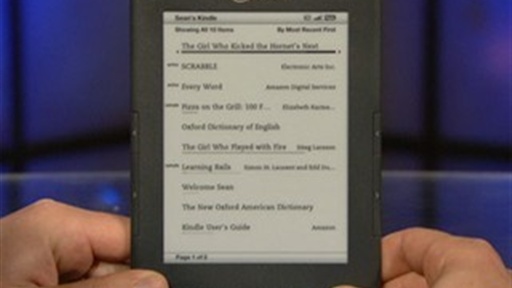 Amazon Kindle EReader Review Video