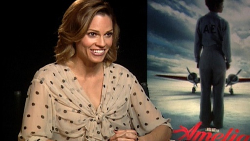 Hilary Swank of Amelia