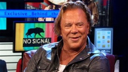 Mickey Rourke Talks "Immortals"