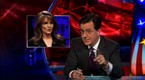 The Colbert Report: Sarah Palin Uses a Hand-O-Prompter