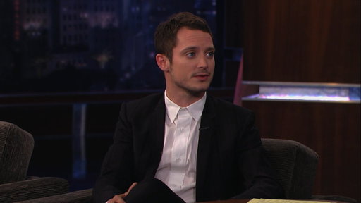 Elijah Wood On Jimmy Kimmel Live, Part 1