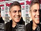 George Clooney Poses for Rolling Stone