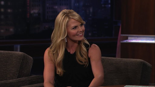 Jennifer Morrison On Jimmy Kimmel, Part 1