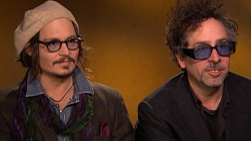 Johnny Depp & Tim Burton On 'Alice in Wonderland' Video