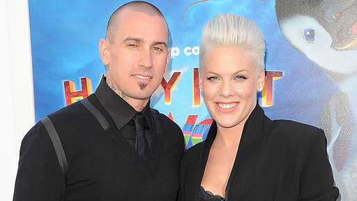 Pink Brings the Family to Her 'Happy Feet 2' Premiere