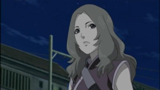 Having arrived at the village, Hotaru parts with Naruto and his team.