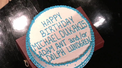 Luring a Celebrity With a Birthday Cake